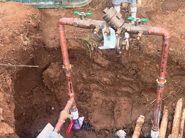 outdoor plumbing services vista